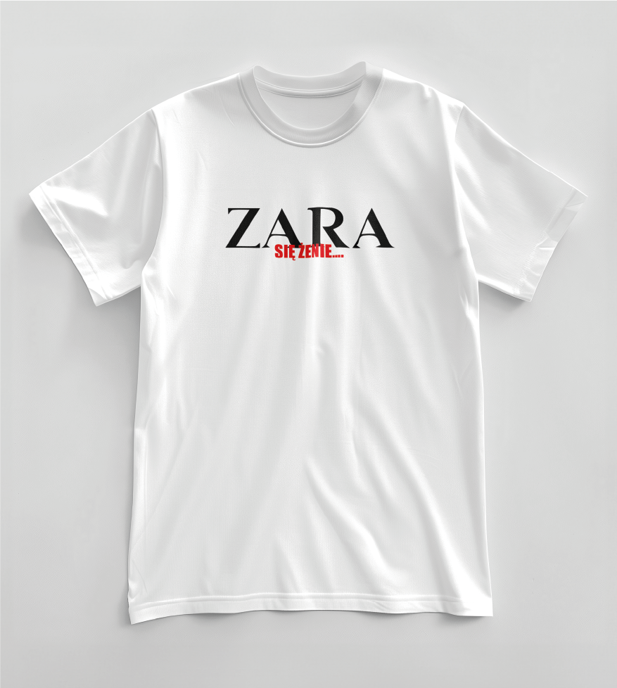 Koszulka ZARA Się Żenie