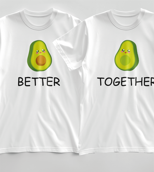 MATCHING DWUPAK KOSZULEK AVOCADO