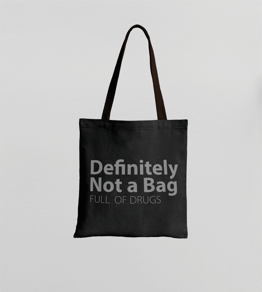 TORBA BAWEŁNIANA DEFINITELY NOT A BAG