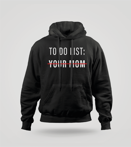 BLUZA Z NADRUKIEM TO DO LIST